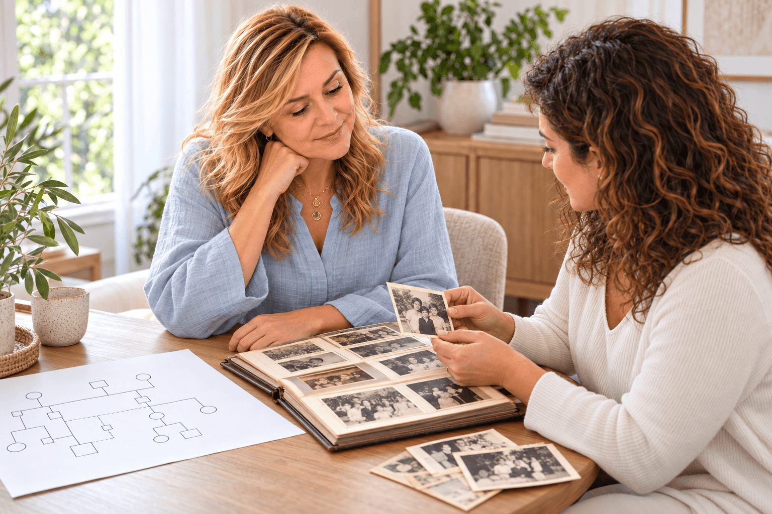 Genogramma e legami familiari in AlunA